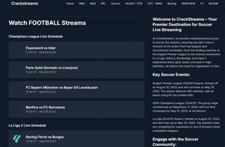 Best Free NFL, NBA, and Soccer Streams on LiveSport Alternatives