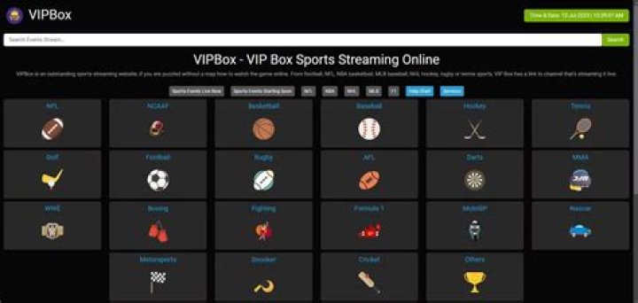 Best VipBox Channels for Free NFL, NBA, and Soccer Matches