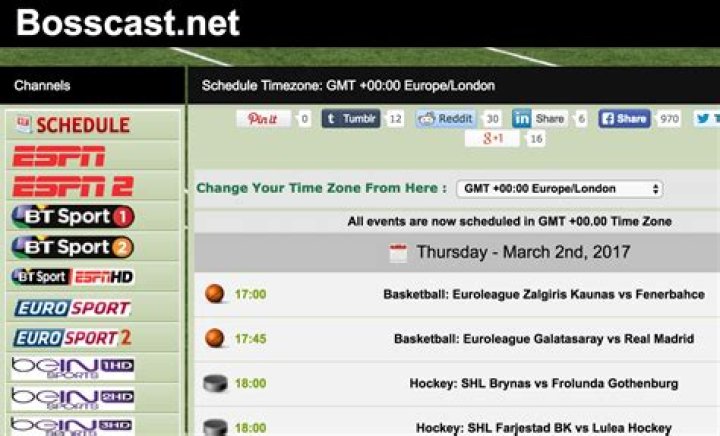 Free Soccer Streams on BossCast: Premier League and More